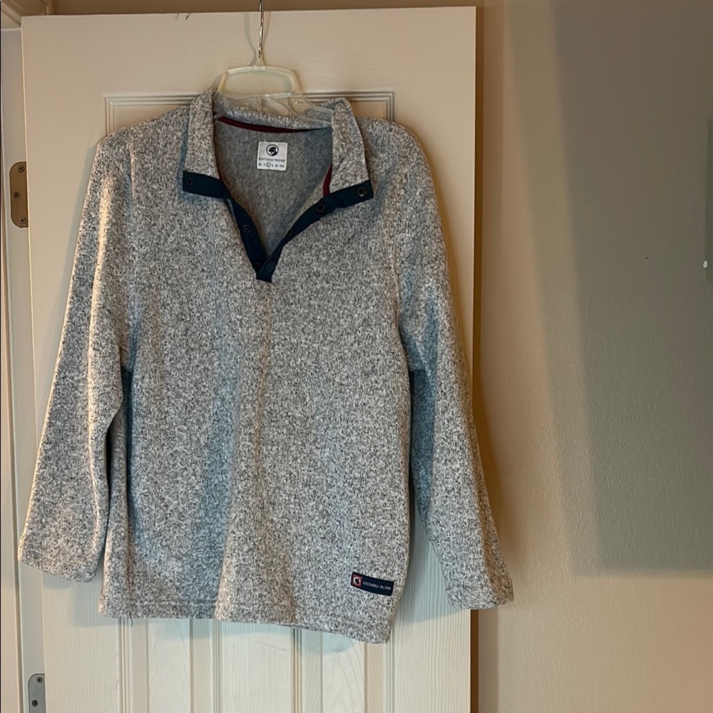 Gray Southern Proper Pullover Sweater